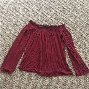 Off the shoulder top